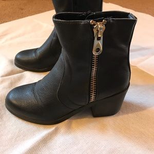 G by Guess black booties